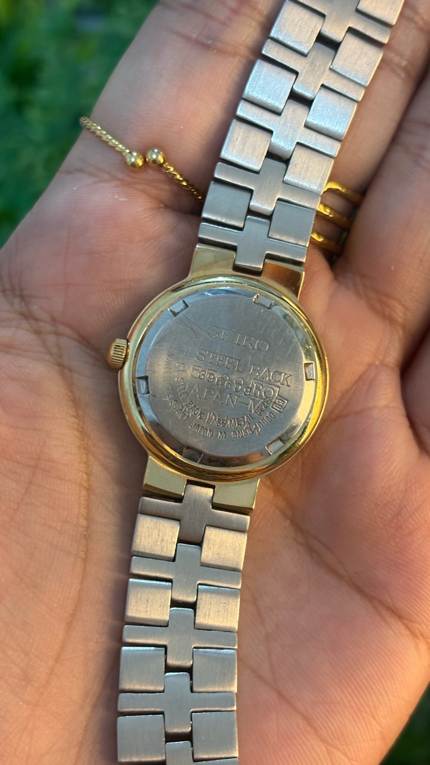 Vintage Anna & Christina Firenze Classic Watch in Two-Tone Quartz