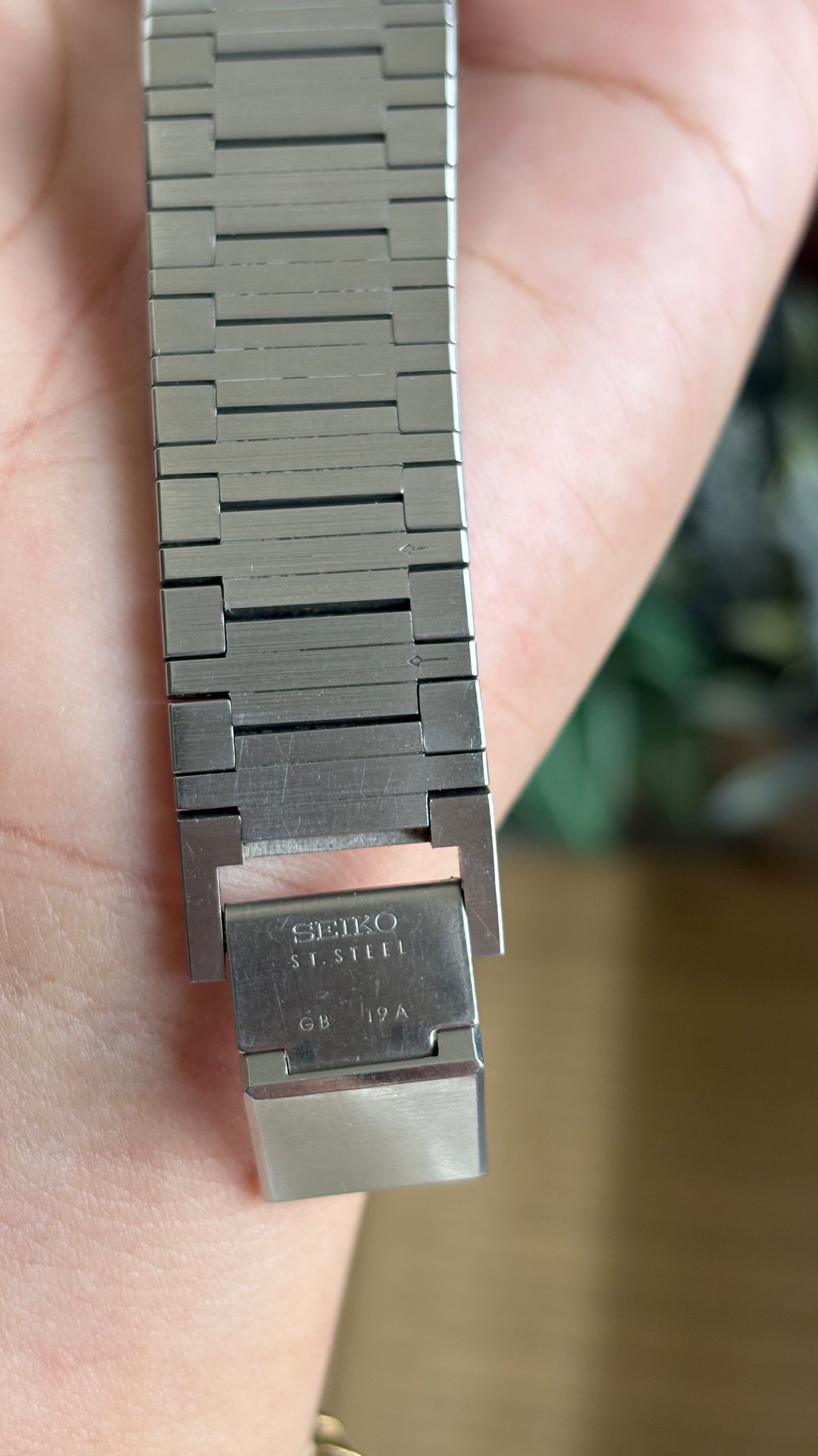 Vintage Credor by Seiko Tank Watch in Two-Tone